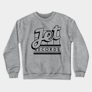 Jet Records Black Crewneck Sweatshirt